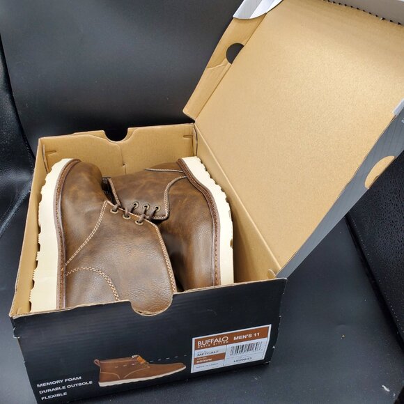 NWT: Buffalo David Bitton Brown Metcalf Chukka Men\'s Boots, Size 11 main image 6